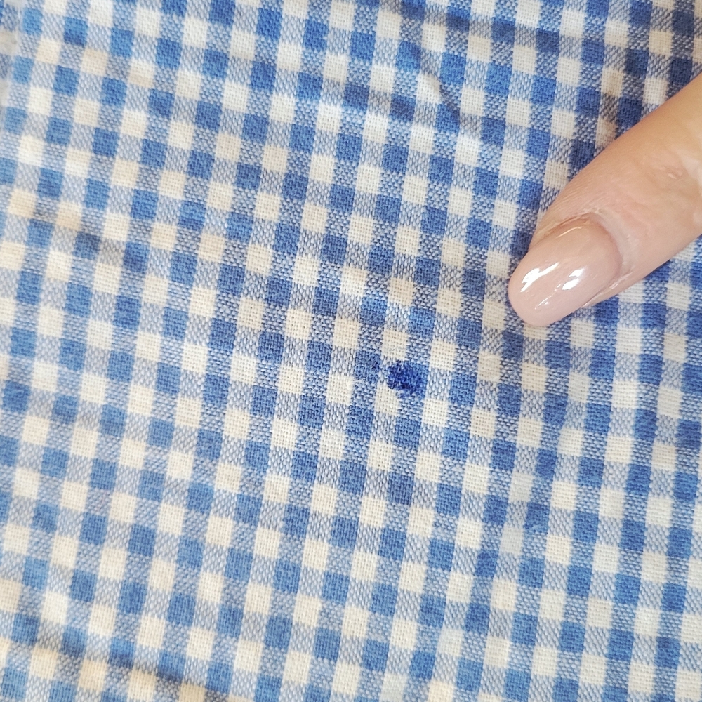 Pottery Barn Kids Shaggy Puppy Dog Sleeping Bag Blue Gingham SEAN - Picture 11 of 13